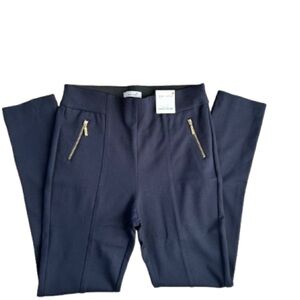 NWT Marks & Spencer High Rise Ankle Grazer Pants | US 8 Long‎ | Dark Navy